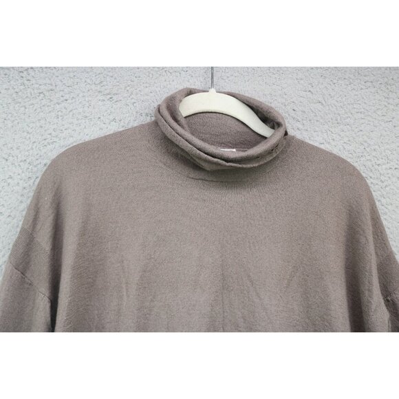 Garnet Hill 100% Merino Wool Long Sleeve Sweater-Size Small-Lagenlook-Minimalist - Picture 4 of 10